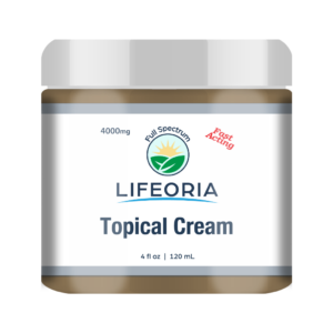 LIFEORIA A jar of Lifeoria tropical cream.