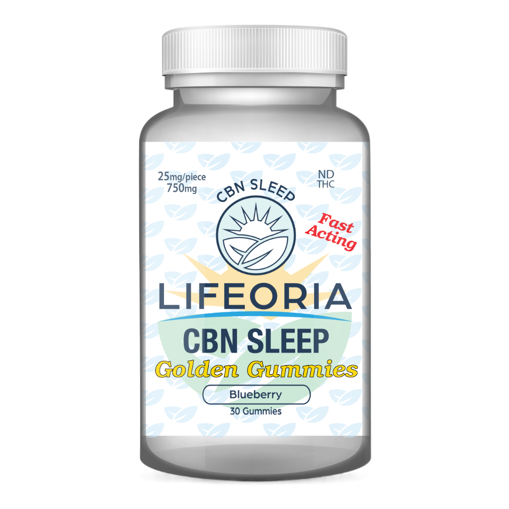 LIFEORIA A bottle of Liforia CB Total support for sleep.