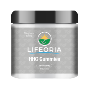 LIFEORIA Lifeoria hc gummies are delicious strawberry flavored treats.
