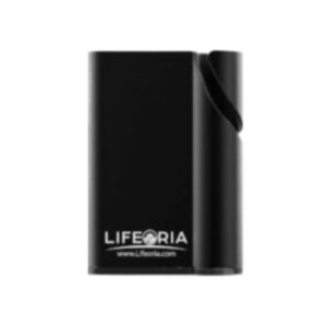 LIFEORIA A black vape battery.