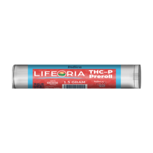 LIFEORIA A tube of LIFEORIA on a black background.