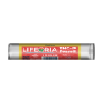 LIFEORIA A tube of LIFEORIA tcp on a black background.